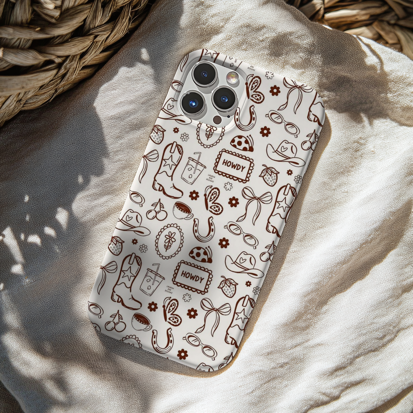 DIY Just a Cowgirl Rhinestone Case Kit