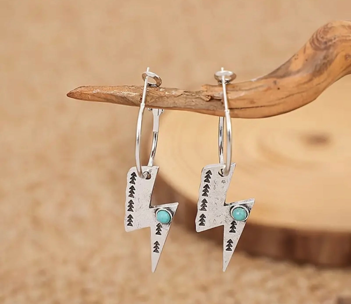 Bolts earrings