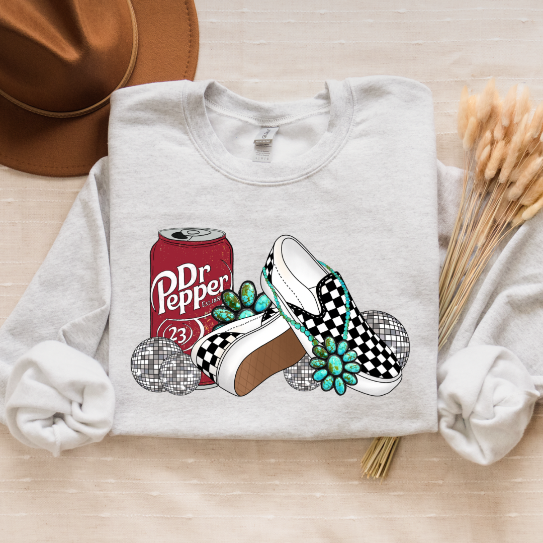 Dr Pepper and turquoise