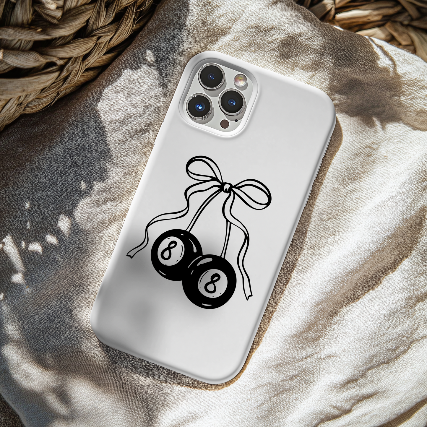 DIY 8 Ball Rhinestone Case Kit
