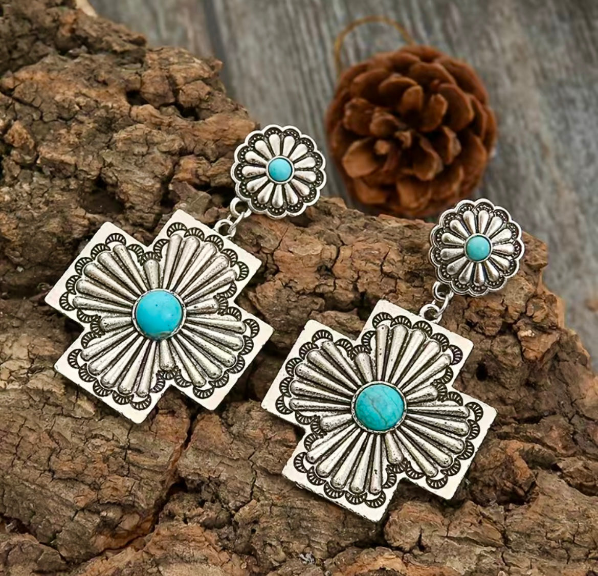 Cowgirl earrings