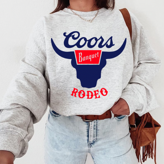 Coors Banquet Rodeo Crewneck