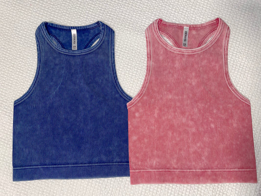 High Neck Tank tops